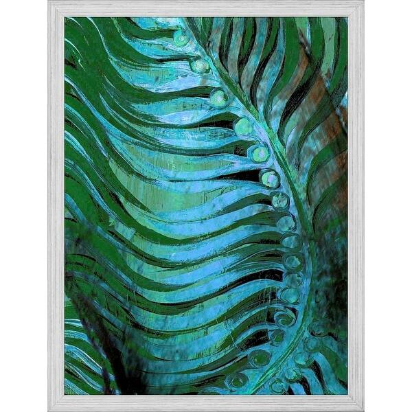 Shop Easy Art Prints Danielle Harrington S Emerald Feathering Ii