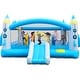 preview thumbnail 2 of 7, Multifunctional Jump 'n Slide Inflatable Bouncer for Kids Complete Setup with Blower - 198" x 180" Play Area - 96" Tall - N/A