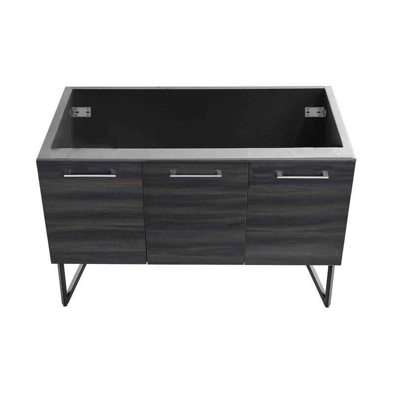 Annecy 48 Black Walnut Bathroom Vanity Cabinet Only (Sm-Bv224)