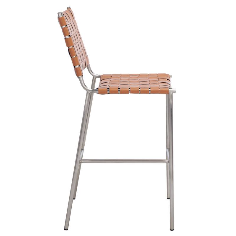 SAFAVIEH Tapati Woven Counter Stool - 20" W x 22" D x 40" H - 18Wx22Dx40H