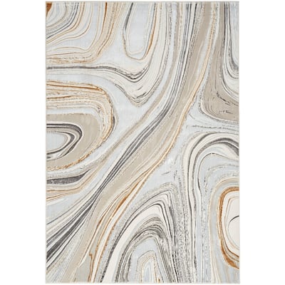 Nourison Glam Indoor Abstract Area Rug