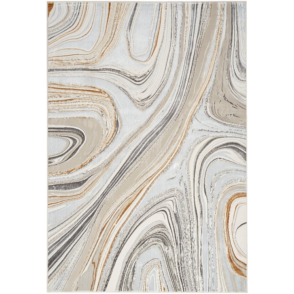 Nourison Glam Indoor Abstract Area Rug