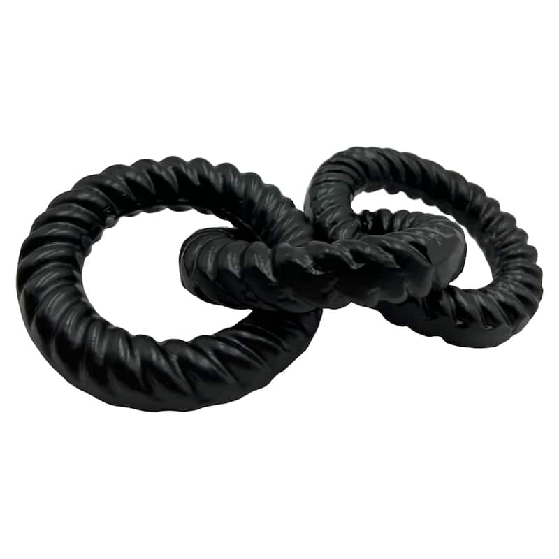 Decorative Handmade Aluminum Modern Chain Sculpture