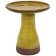 preview thumbnail 8 of 36, Sunnydaze Duo-Tone Ceramic Bird Bath Yellow