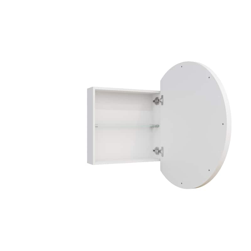 Glass Warehouse SC1-R-28 Juno 28" x 28" Framed Single Door Medicine