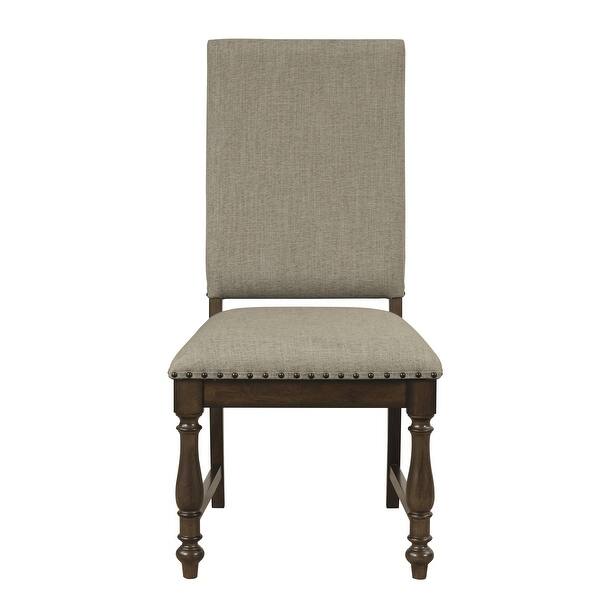 slide 2 of 7, Fremont & Park Meyersdale Dining Side Chair (Set of 2) Brown/Grayish Brown