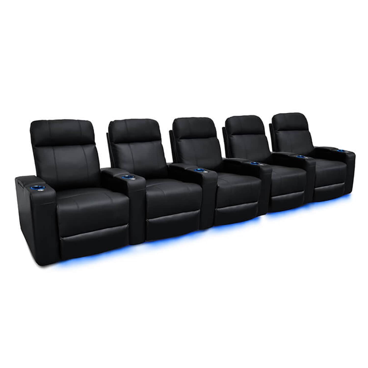 Full grain online leather theater seats