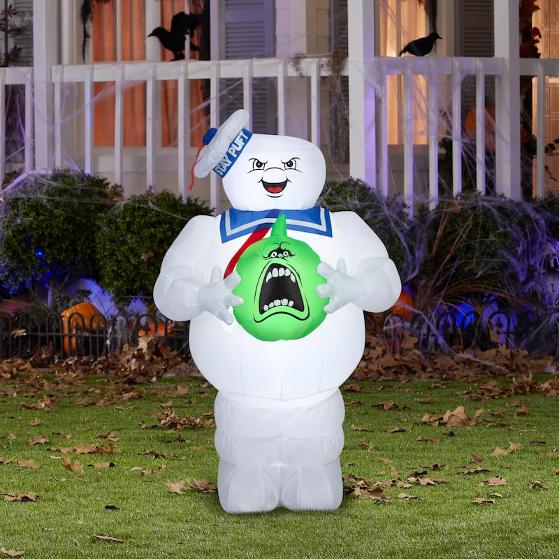 Airblown-Stay Puft w/Pumpkin-Ghostbusters