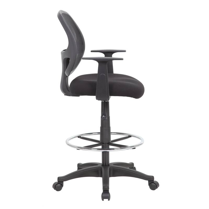 BOSS Commercial Grade Mesh Stool W/ Arms