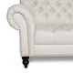 preview thumbnail 9 of 10, Wastacio Chesterfield Button-tufted Sofa by Christopher Knight Home - 34.00"D x 84.50"W x 37.50"H