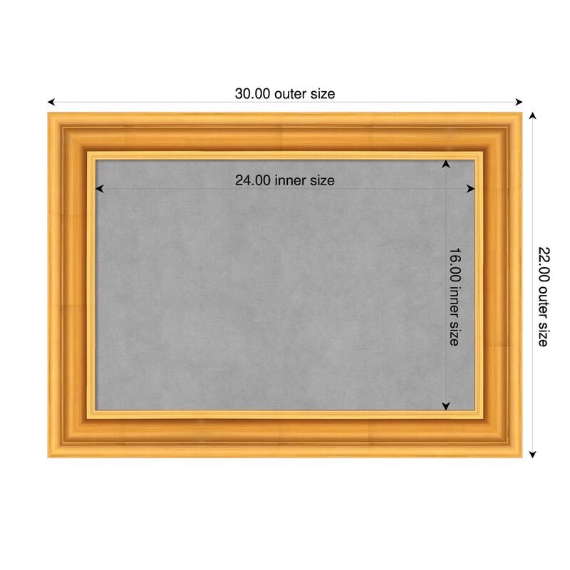 Amanti Art Sierra Black Brown Framed - 30 x 22 in - Sierra Gold