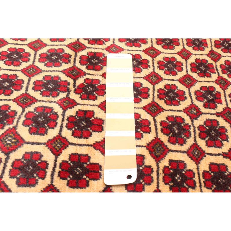 ECARPETGALLERY Hand-knotted Teimani Beige Wool Rug - 3'11 x 6'4