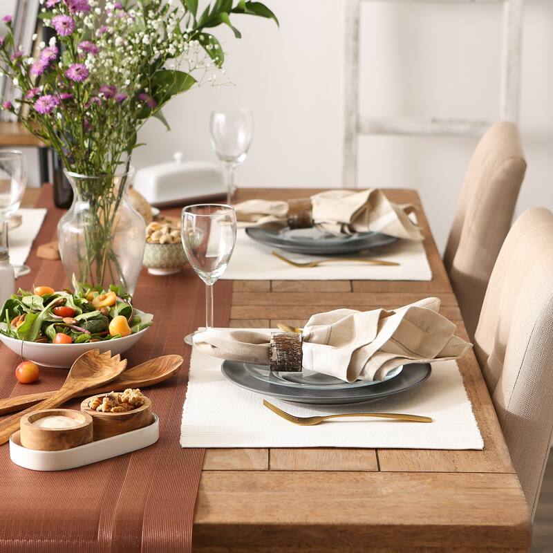 Honey Gold Placemat Set, 13x19", 6 Piece