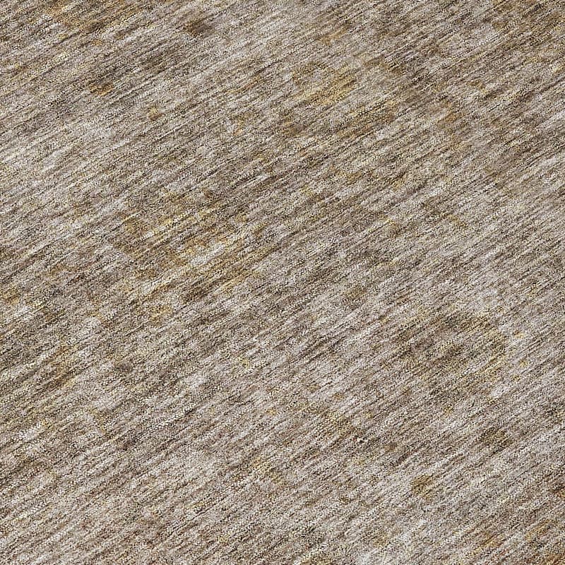 Machine Washable Indoor/ Outdoor Ombre Damask Chantille Rug