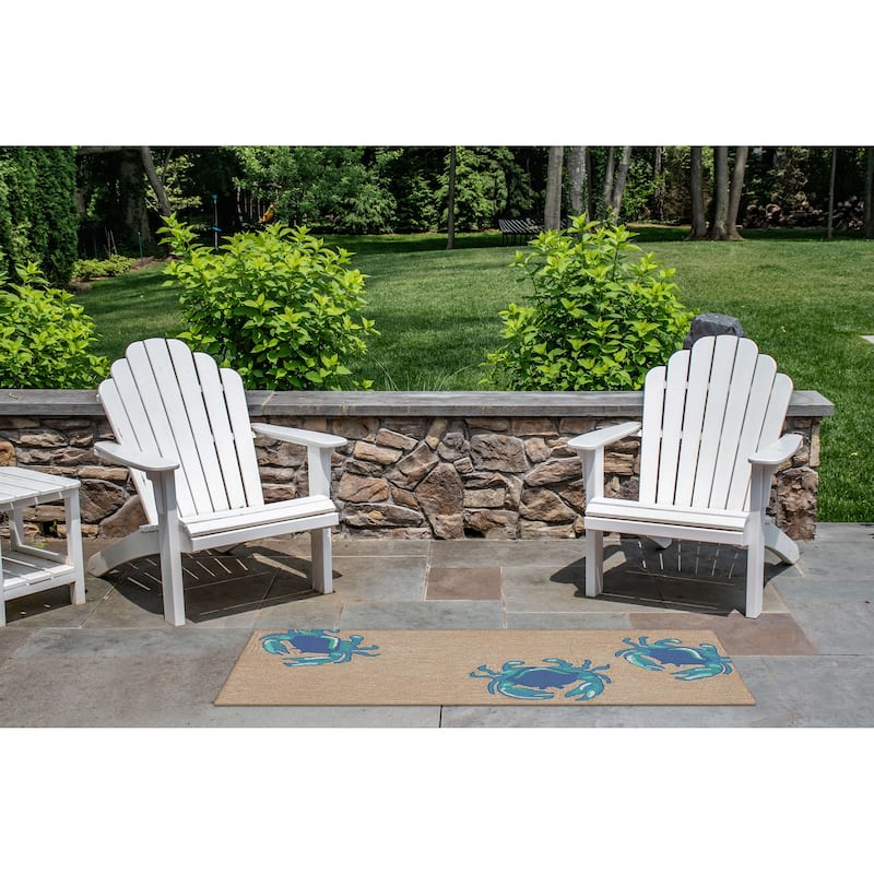 Liora Manne Frontporch Crabs Indoor/Outdoor Mat