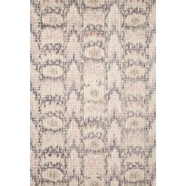 Shop Alexander Home Nile Mosaic Ikat 100 Wool Hand Hooked Rug On Sale Overstock 19547442