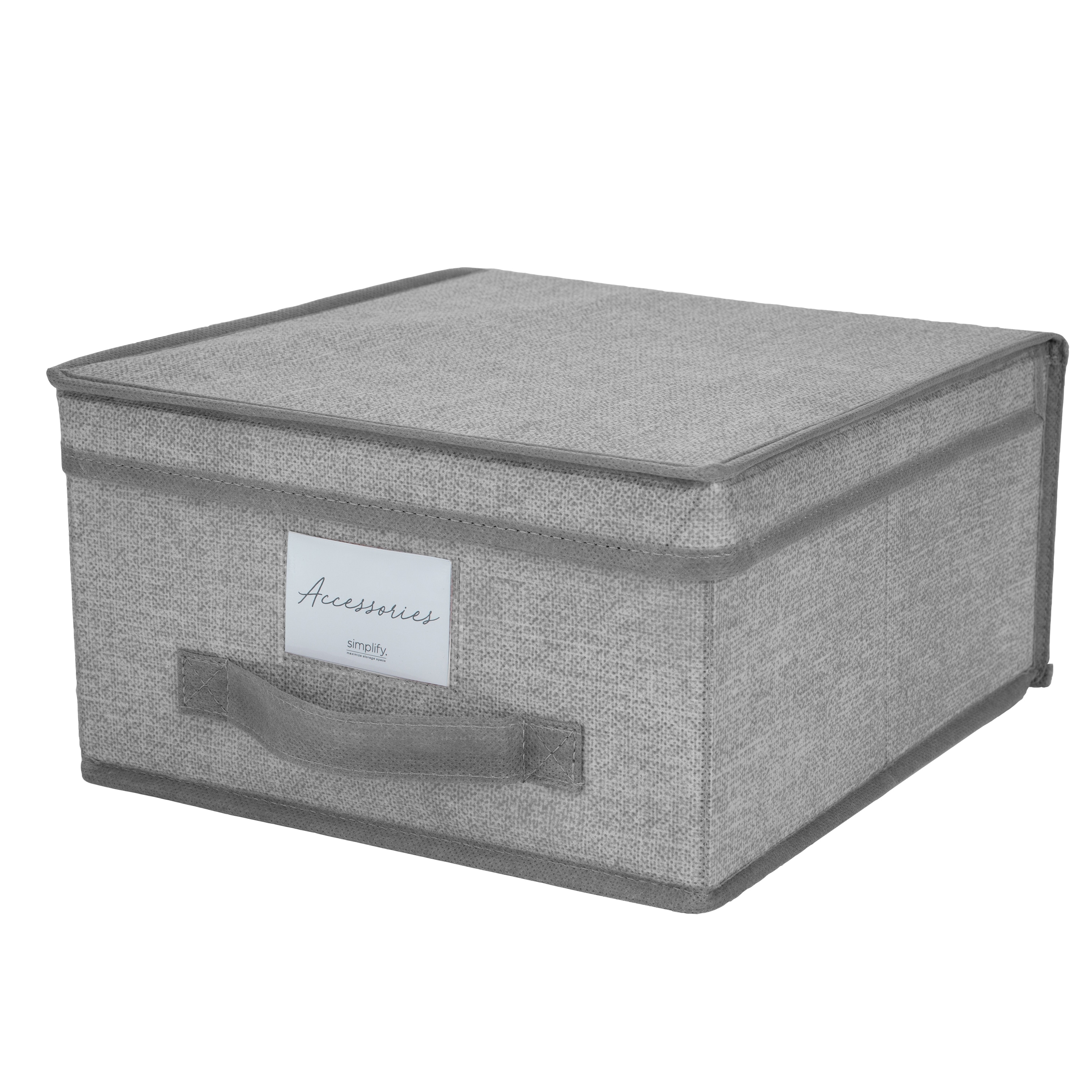 Simplify Medium Storage Box in Heather Grey 11