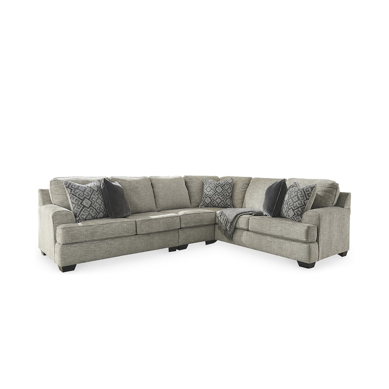 Bovarian 3-Piece Contemporary Stone Sectional