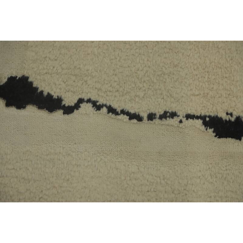 Handmade Wool Gabbeh Vegetable Dye Area Rug Handmade Carpet - 10' 2'' X 8' 0''