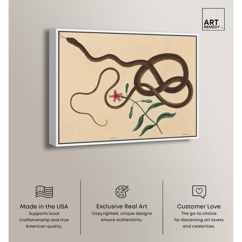 The Coach Whip Snake 1743 Canvas by Art Remedy