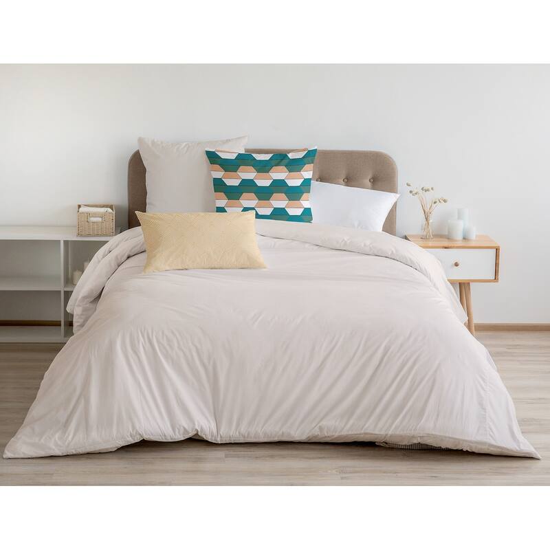 Hex Pattern Decorative Throw Pillow