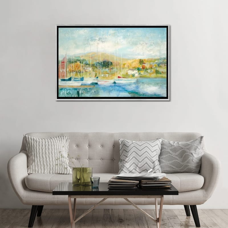 iCanvas "Maritime " by Jill Martin Framed