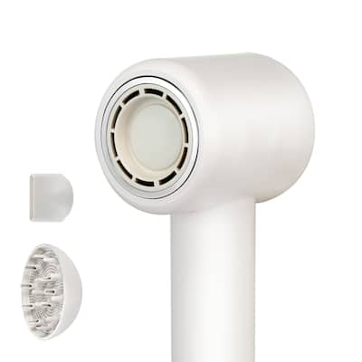 High-Speed Hair Dryer Lightweight Hairdryer with Diffuser & Nozzle for Home Travel - 102,000 rpm