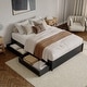 preview thumbnail 87 of 190, Barcelona Panel Platform Bed with Storage Drawers