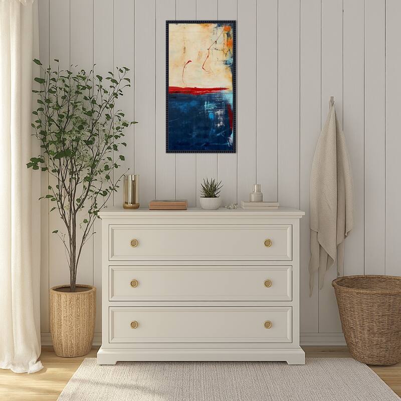 LA Strip No. 2 by Erin Ashley Framed Canvas Wall Art Print