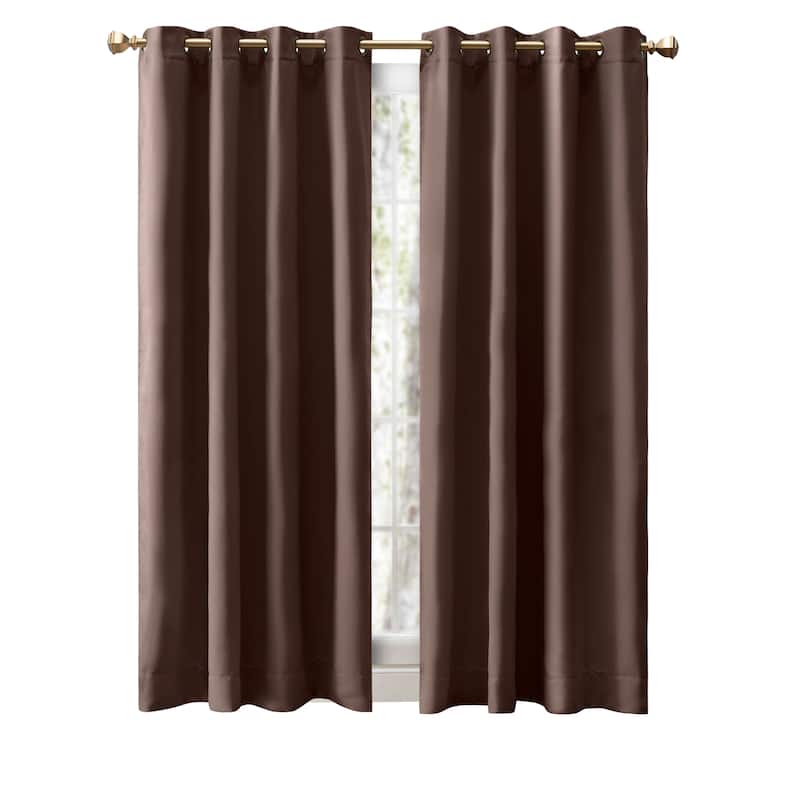 Ultimate Black Out Grommet Curtain Pair