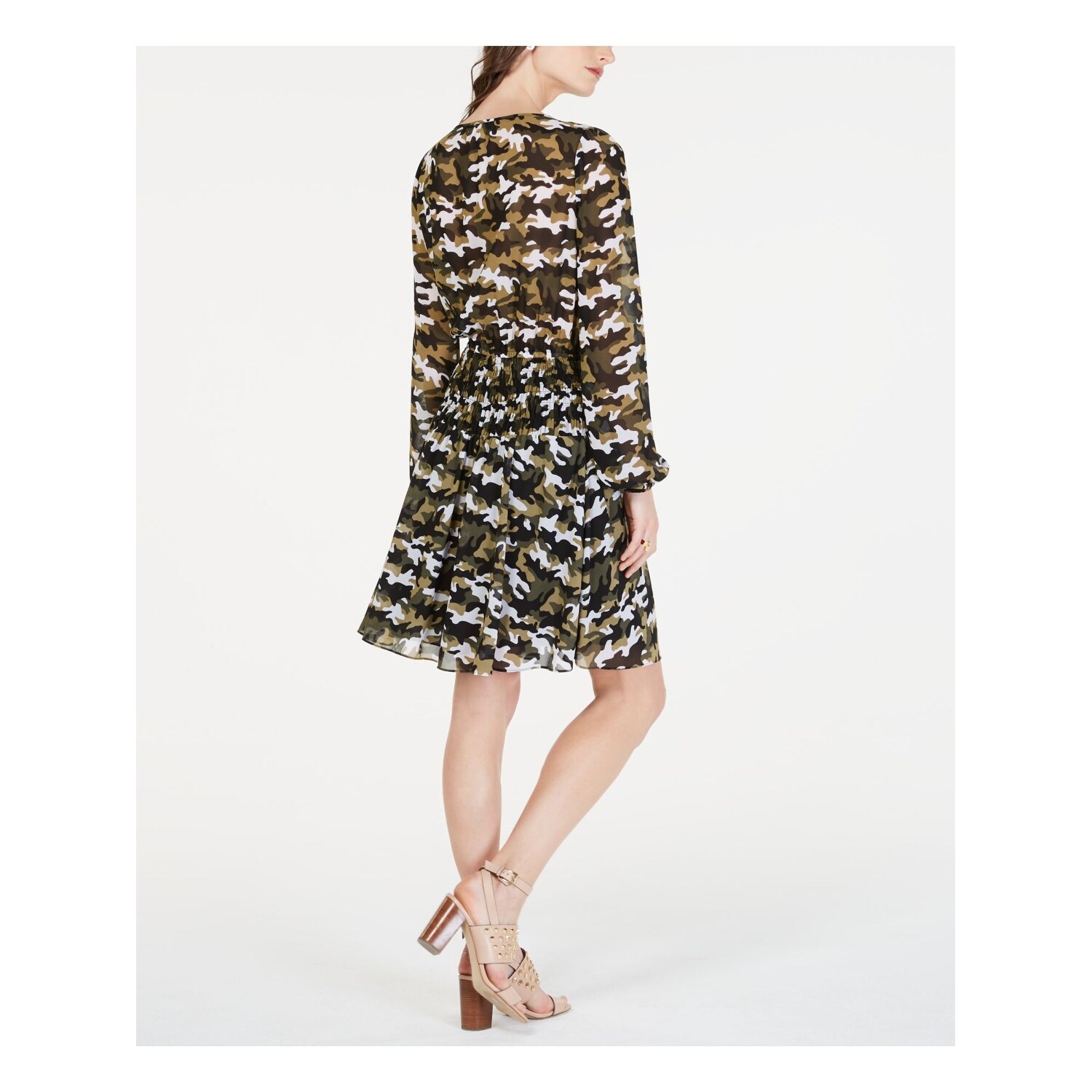 michael kors peasant dress
