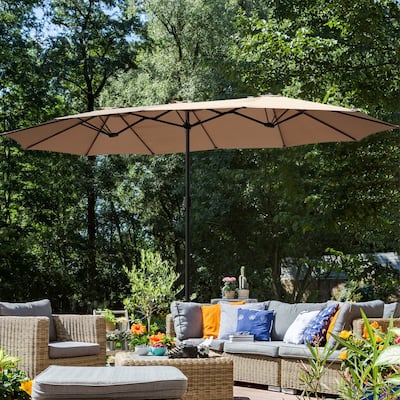 Vrakae 15 FT Patio Umbrella without Base