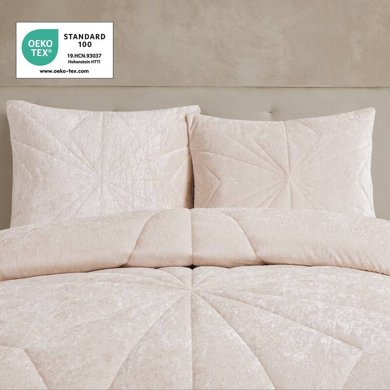 Gabriel Geometric Quilted Comforter Set
