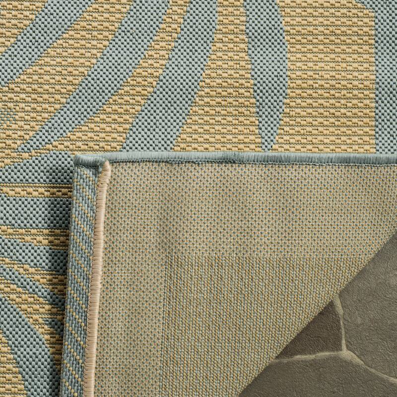 Martha Stewart by SAFAVIEH Tropic Palm Indoor/ Outdoor Waterproof Rug