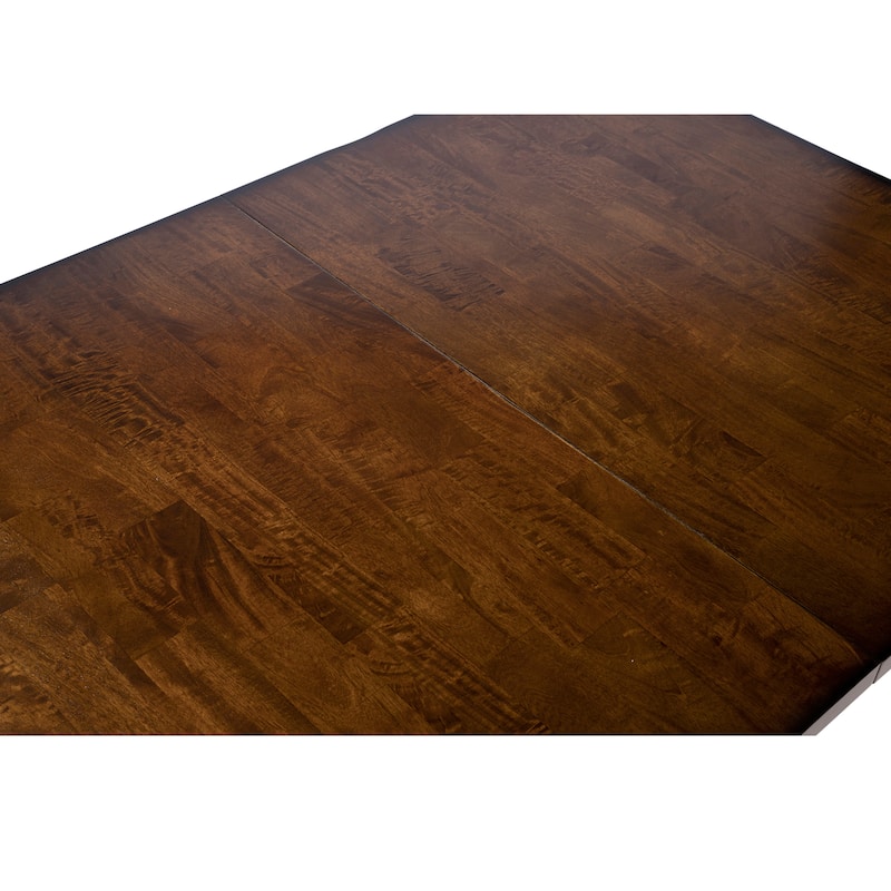 Furniture of America Paur Cottage Cherry 78-inch Expanding Dining Table