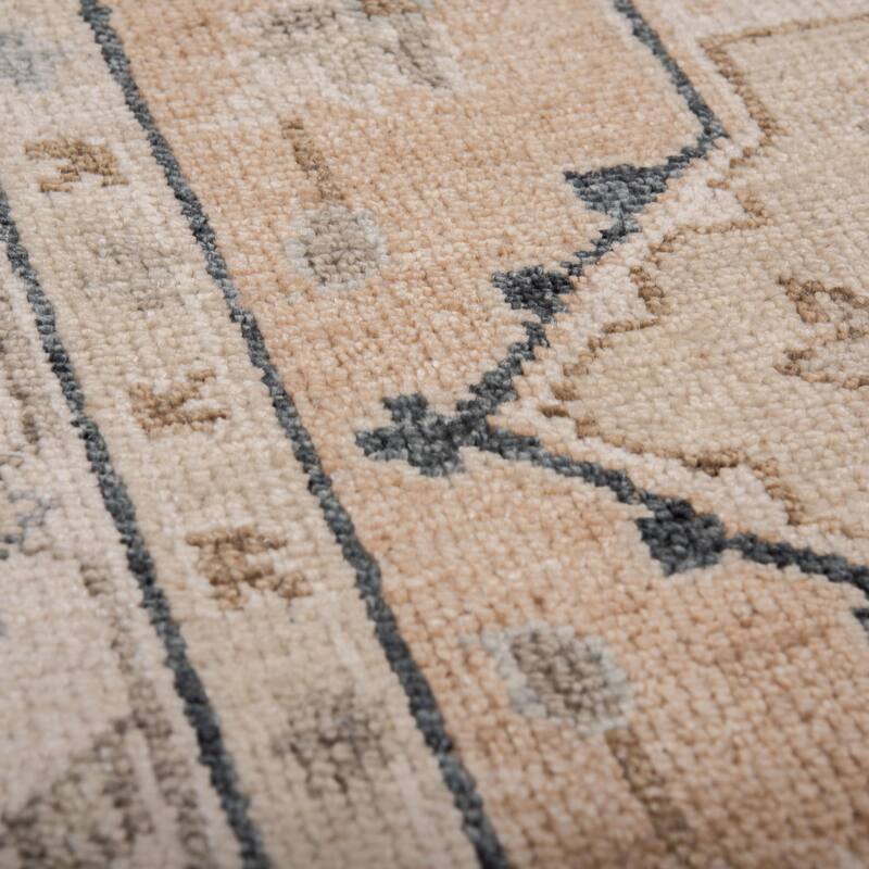 Alora Decor Lush Medallion Hand Knotted Wool Area Rug