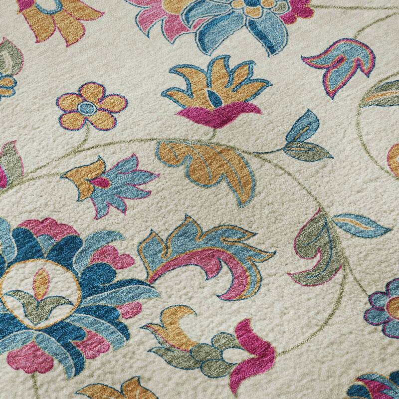 Premium Washable Super Soft Traditional Evie Mayfield Rug
