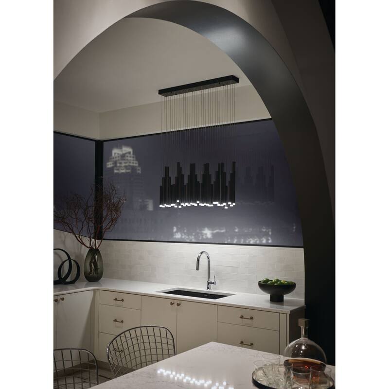 Kichler 84099 Soho 36" Wide Linear Chandelier