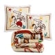 preview thumbnail 131 of 158, Indigo Hill by HiEnd Accents Campfire Sherpa Fleece Throw, 1PC or 3PC 3-Piece - Desert Rider