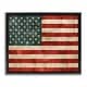 preview thumbnail 1 of 26, Stupell US American Flag Wood Textured Design Floater Frame - Red 21 x 17 - Black