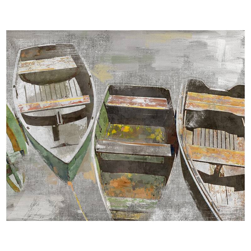Docked by Studio Arts Canvas Art Print