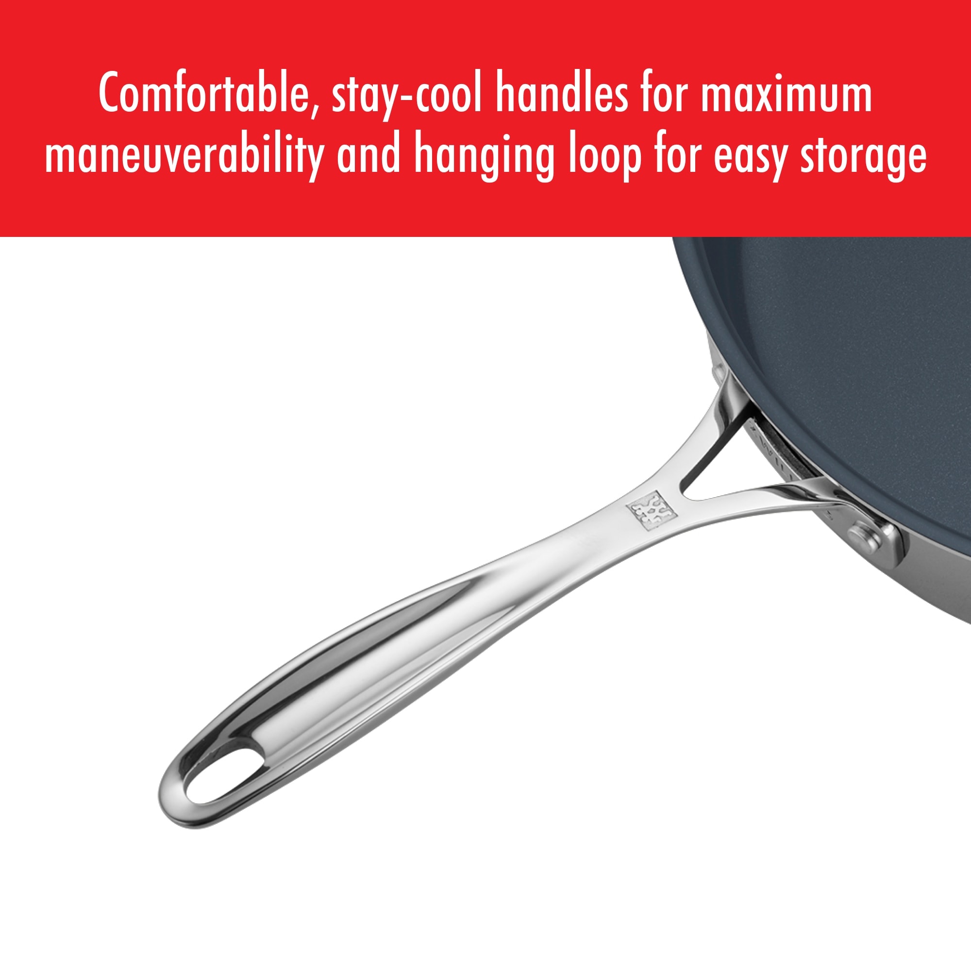 Zwilling Clad CFX 8 Stainless Steel Ceramic Nonstick Fry Pan