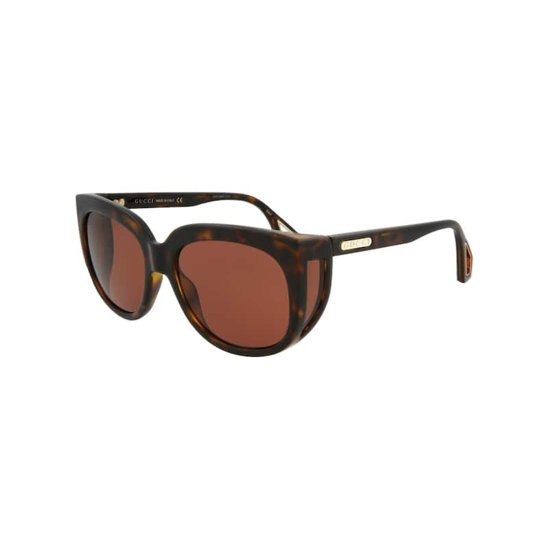 Gucci Square-Frame Injection Sunglasses