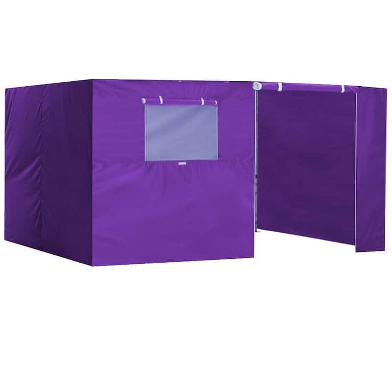Aeocia Full Zippered Walls for 10x15 Easy Pop Up Canopy Tent 4 Sidewalls ONLY