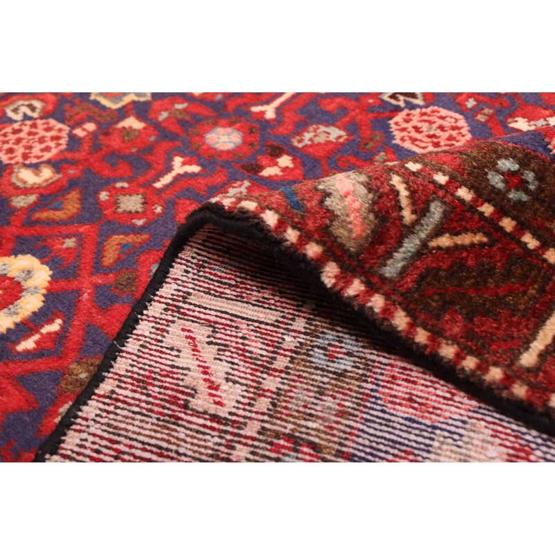 ECARPETGALLERY Hand-knotted Andelz Dark Navy Wool Rug - 3'3 x 10'5