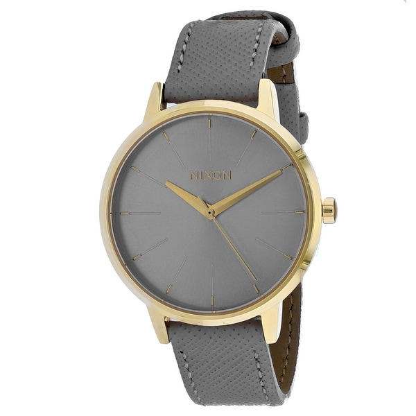 Nixon Women's Kensington Leather Grey Watch - A108-2815 - One Size. Opens flyout.