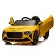 preview thumbnail 3 of 98, Licensed Bentley Mulsanne 12V Kids Ride-On Car with Remote Control, Bluetooth, USB, MP3, 3-Speed Adjustable