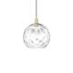 Option Antique Brass / Clear Water Glass
