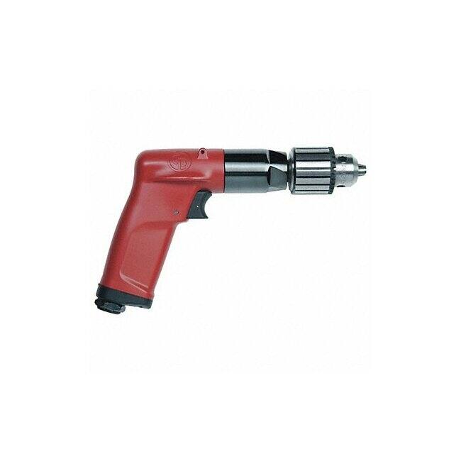 Chicago Pneumatic Drill,Air-Powered,Pistol Grip,1/4 in CP1014P45 - 1 Each - Red