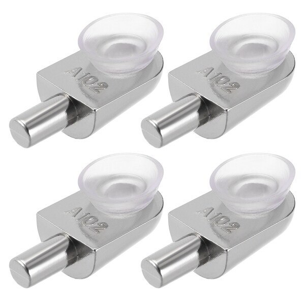 Shop Shelf Support Pegs Glass Clamp Bracket Zinc Alloy Nail With Suction Cup 4pcs Type 08 On Sale Free Shipping On Orders Over 45 Overstock Shop Shelf Support Pegs Glass Clamp Bracket Zinc Alloy Nail With Suction Cup 4pcs Type 08 On Sale Free Shipping On Orders Over 45 Overstock